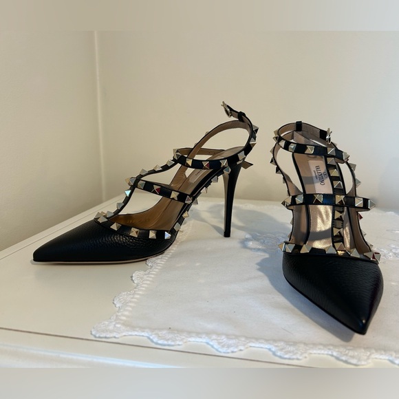 Valentino stilletos size 39 new with tags - black - Picture 5 of 6